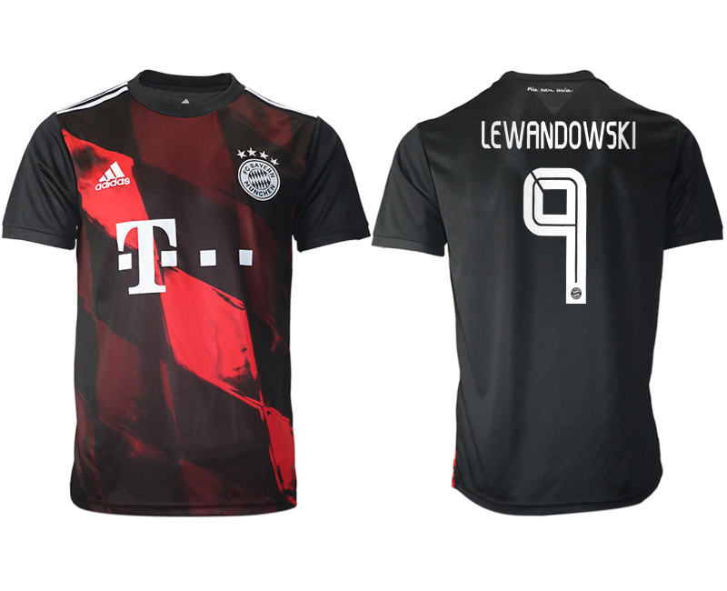 2021 Men Bayern Munich away aaa version #9 soccer jerseys->bayern munich jersey->Soccer Club Jersey